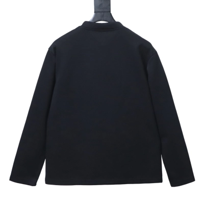 Lululemon breathable long-sleeved T-shirt Black  02