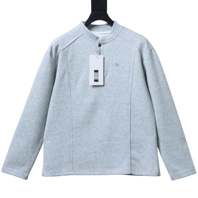 Lululemon breathable long-sleeved T-shirt Grey 01