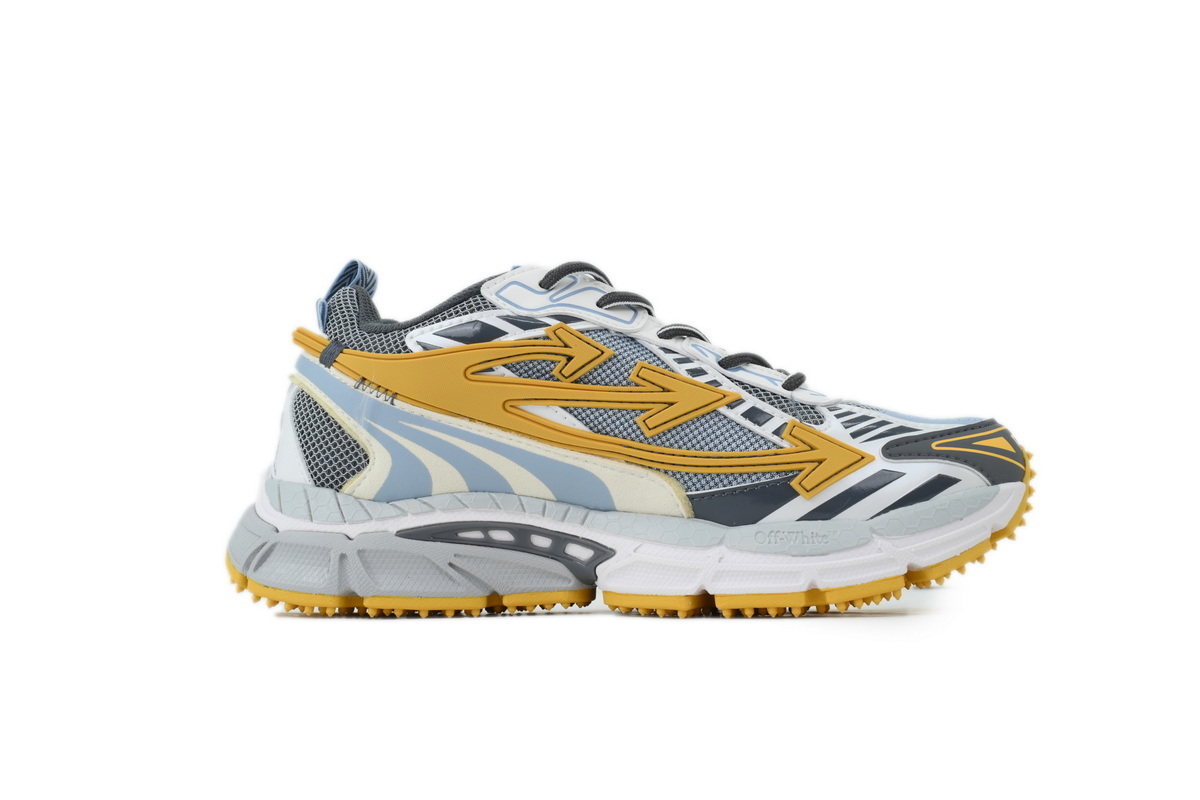 PKGoden FF-WHITE Out Of Yellow Gray OMIA295S 26FAB002 4C16