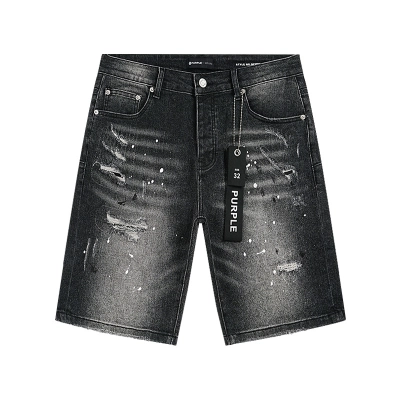 Purple Brand Jeans Denim Shorts PU520# 02