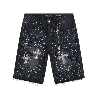 Purple Brand Jeans Denim Shorts PU529# 02