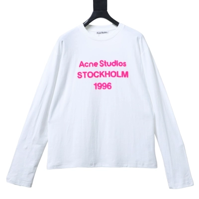 Acne Studios New Year Limited Edition Long-Sleeve T-Shirt White 01