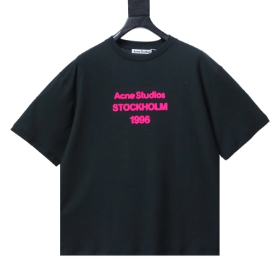 Acne Studios New Year Limited Edition Short-Sleeve T-Shirt Black 01