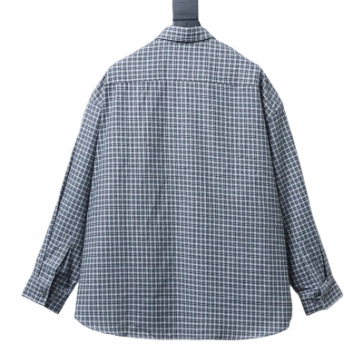 Acne Studios Pocket Logo Check Shirt 02