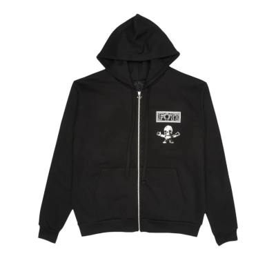 Chrome Hearts Foti Tic-Tac Toe Hoodie Black Y73# 01