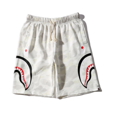 BAPE Shorts White/ Black 8007 02