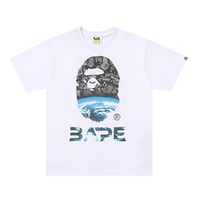 BAPE T-Shirt White/Black 1006 02
