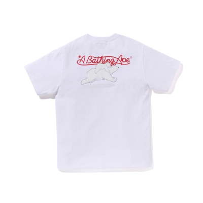 BAPE× Coca Cola T-Shirt White/Black 1013 01