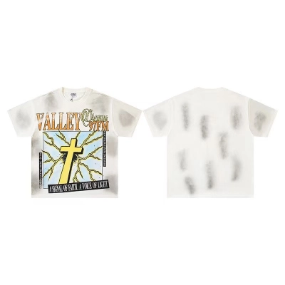 Vale Forever Thunder Cross Bling Tee Dirt/White 01