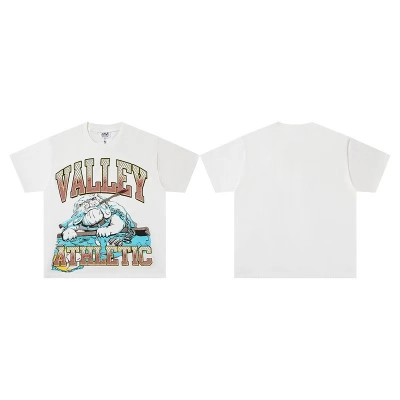 Vale Forever Valley Athletic Bulldog Tee White 01