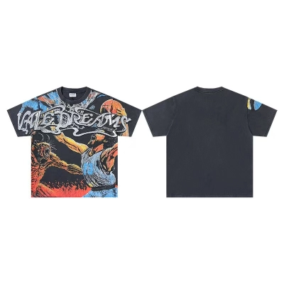 Vale Forever Holy Finals TEE Black vintage washed graphic t-shirts 01