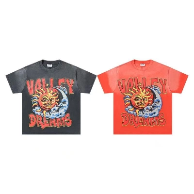 Vale Forever Thrashed Sun Tee Black/Red 01