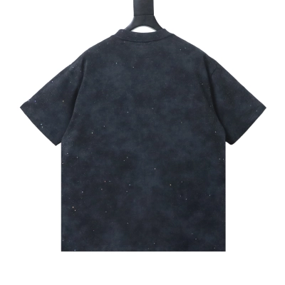 Balenciaga Gradient Starry Sky Embroidered Letter Short-Sleeve T-Shirt 02