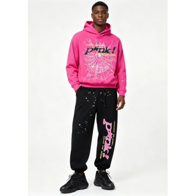 Sp5der Worldwide Hoodie + Sp5der Worldwide Sweatpants 01