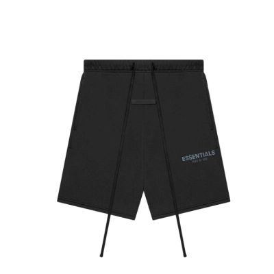 Fear of God Essentials Shorts (SS21) Black/Stretch Limo 01