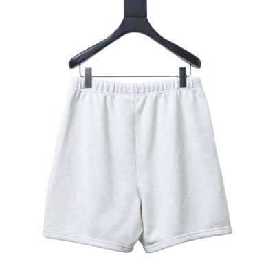 FOG FEAR OF GOD ESSENTIALS ✖ Three-stripe silicone print high-street shorts White 02