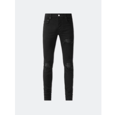 AMIRI MX1 Ultrasuede Jeans Black 01