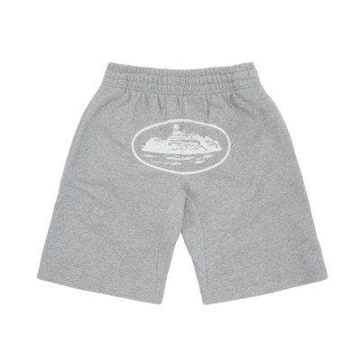 Corteiz OG Alcatraz Shorts Heather Grey 01