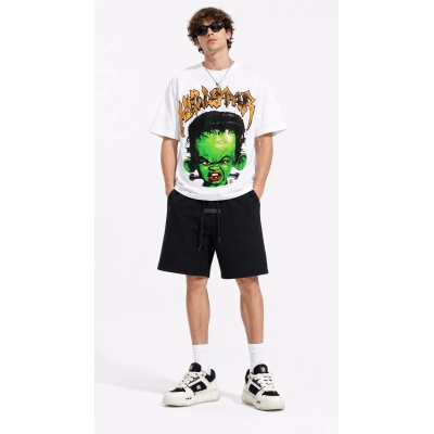 Hellstar T-Shirt 502 + FEAR OF GOD FOG X ESSENTIALS Short 01