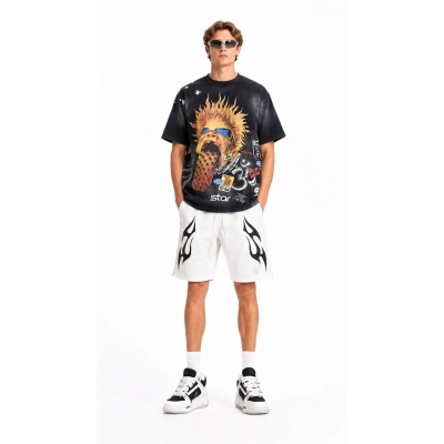 Hellstart T-Shirt 6783# + Hellstart Short Pants 7805# 01