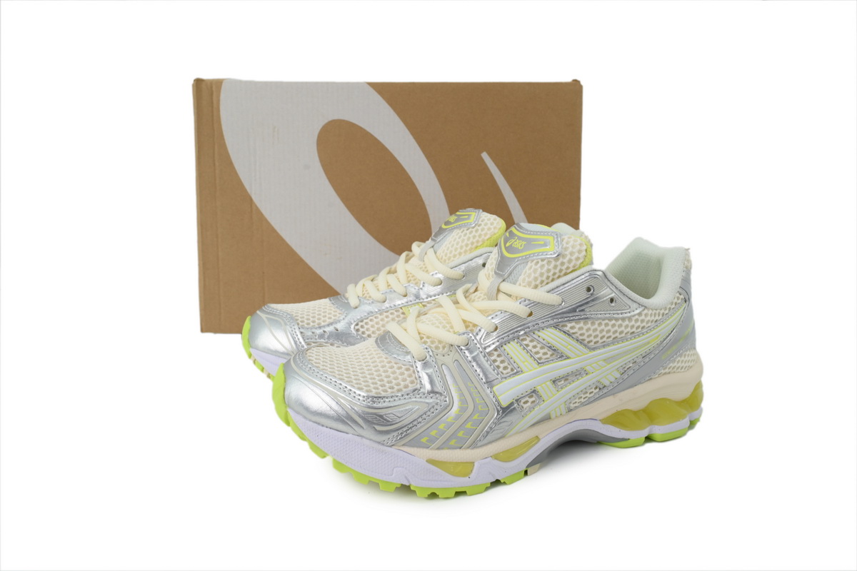 GET ASICS Gel Kayano 14 Cream Pistachio 1203A537-112