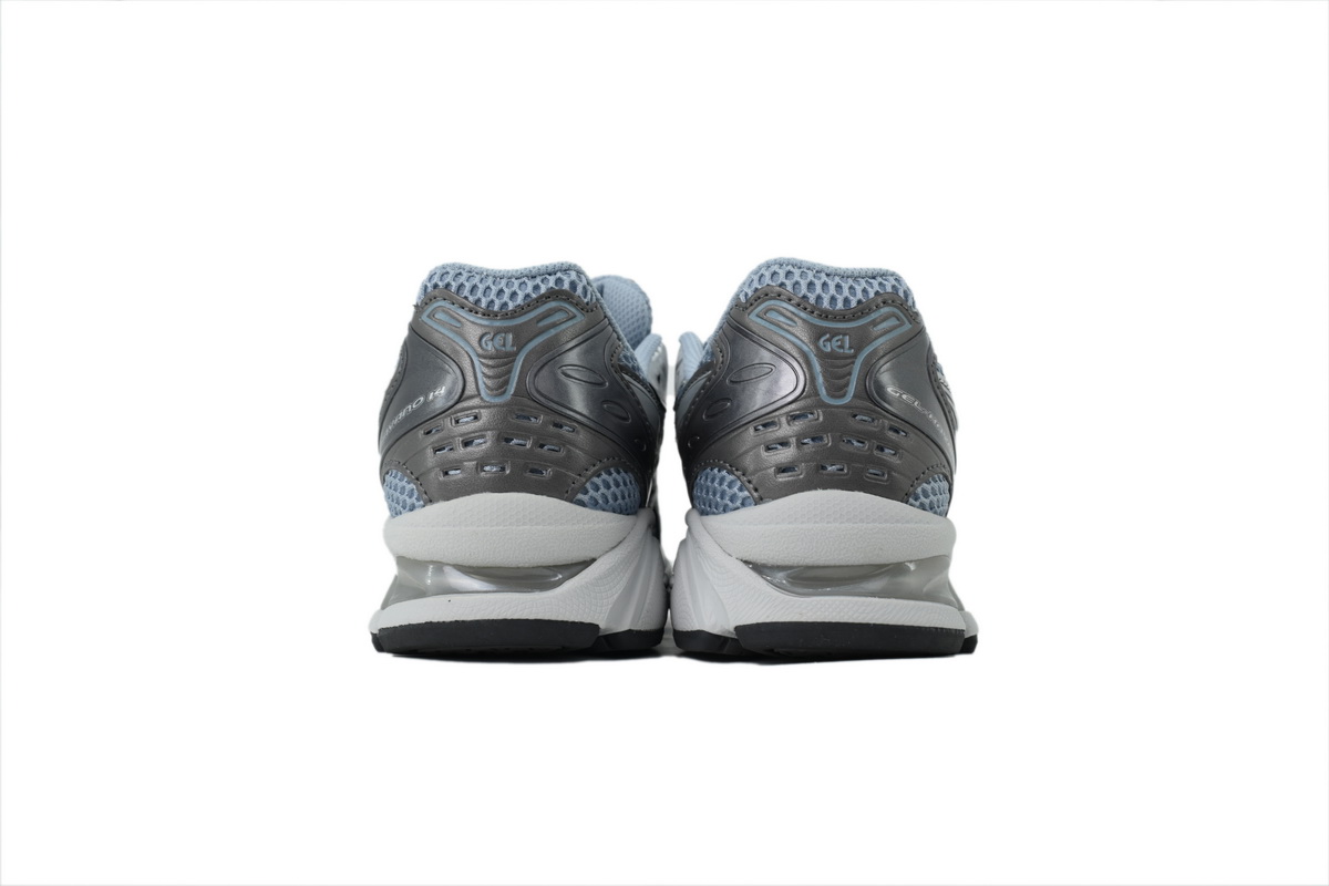GET ASICS Gel Kayano 14 Dolphin Grey Pure Silver 1203A537-401