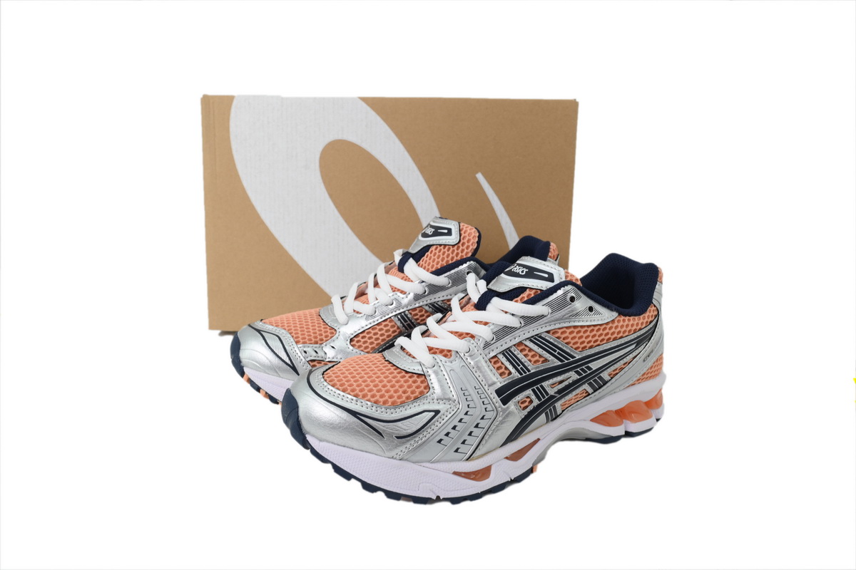 GET ASICS Gel Kayano 14 Sepia Pure Silver 1203A537-201 