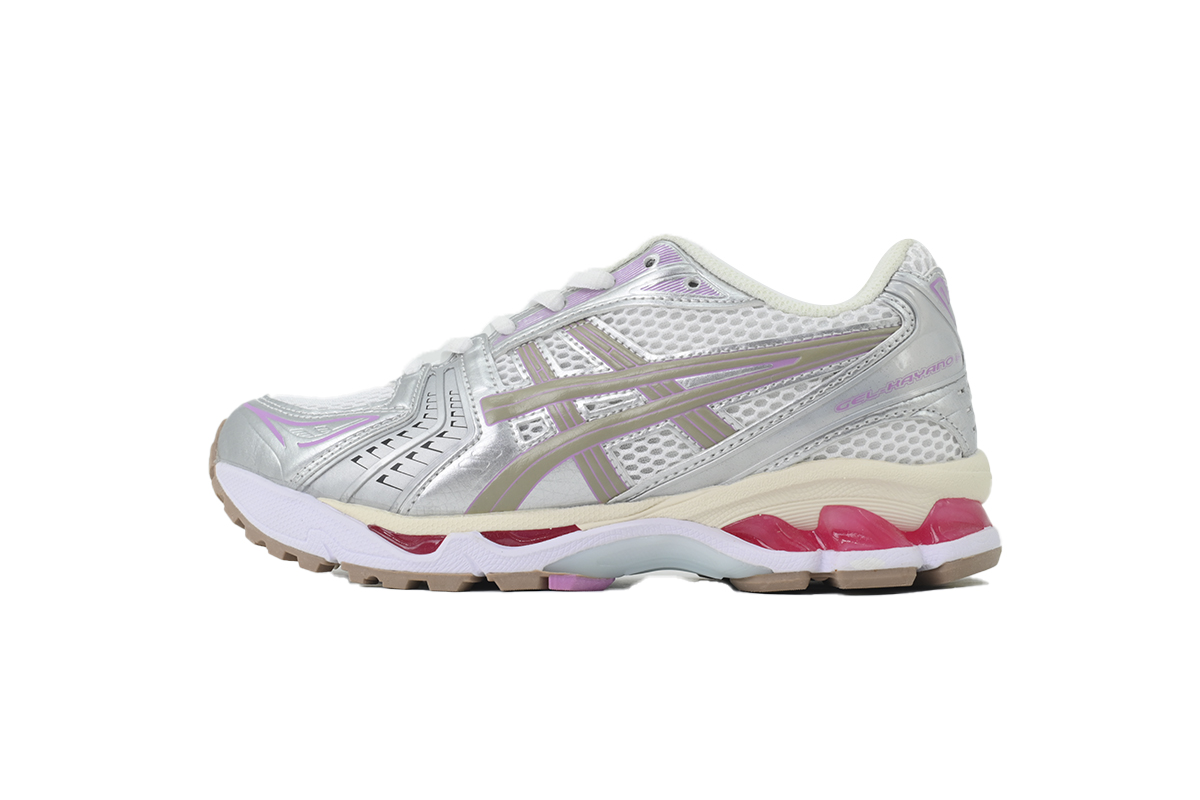 GET ASICS Gel Kayano 14 Unlimited Pack - White Fawn 1203A667-100