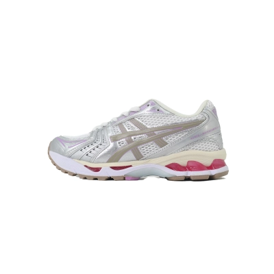 GET ASICS Gel Kayano 14 Unlimited Pack - White Fawn 1203A667-100 01