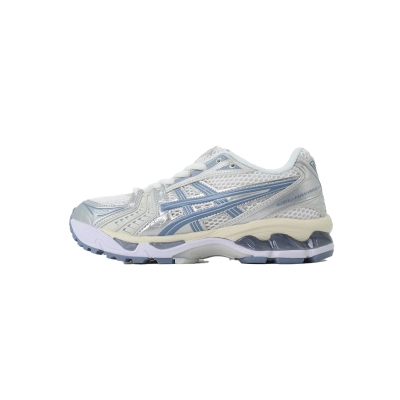 GET ASICS Gel Kayano 14 White Light Navy 1203A537-115 01