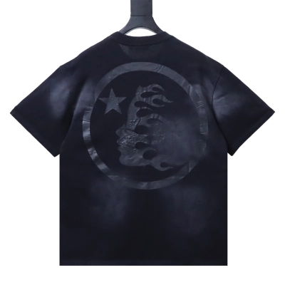 Hellstar Tonal Letter Print Short-Sleeve T-Shirt 02
