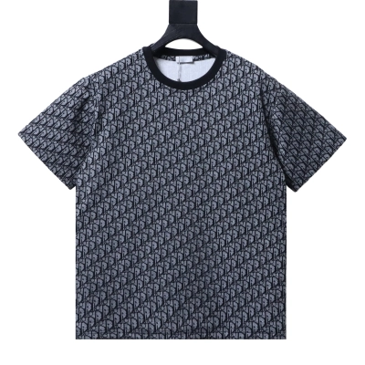 Dior 26SS all-over monogram jacquard short-sleeved shirt 2 01
