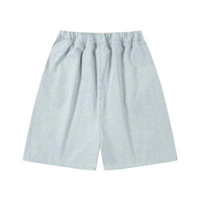 Fear of God FOG Essentials-SS24 Relaxed Short Light Washed Denim #2332 02