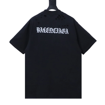 Balenciaga 24ss Sanskrit letter print short-sleeved T-shirt 01