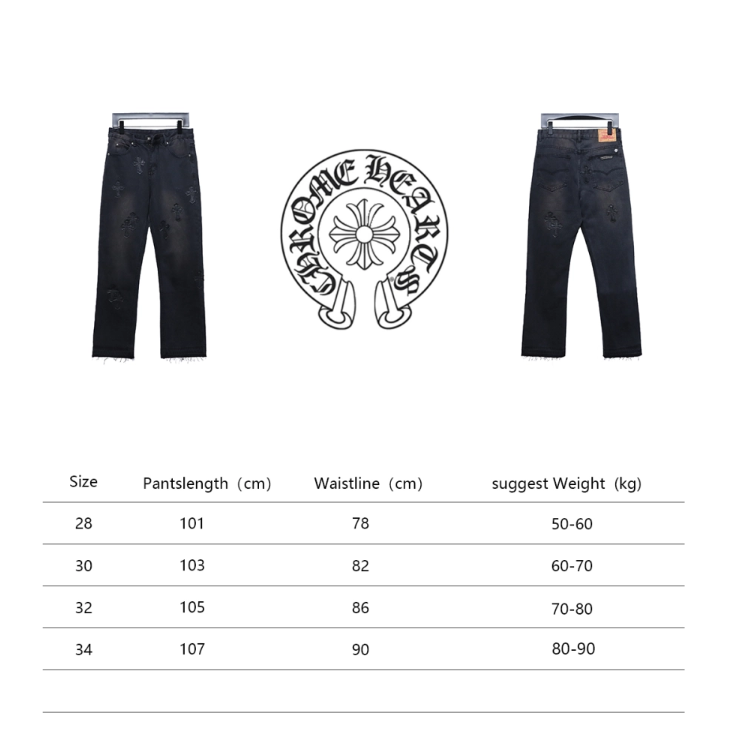 Hellstar Evil Smile T-shirt Black + Chrome Hearts leather cross Jeans 2