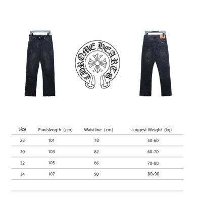 Hellstar Evil Smile T-shirt Black + Chrome Hearts leather cross Jeans 2 02