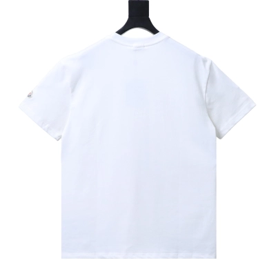 MONCLER 26ss 1969 Woodstock Music Festival Short-Sleeve T-Shirt White 02