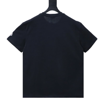 MONCLER 26ss 1969 Woodstock Music Festival Short-Sleeve T-Shirt Black 02