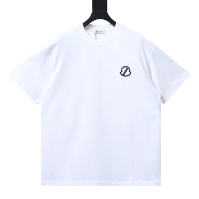 Moncler Classic Logo Short-Sleeve T-Shirt white 01
