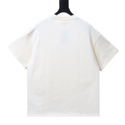 Saint Laurent/YSL Embroidered letter logo short-sleeved shirt 02