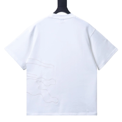 Burberry Sketch-style Rope Equestrian Knight Crew-neck T-shirt 02