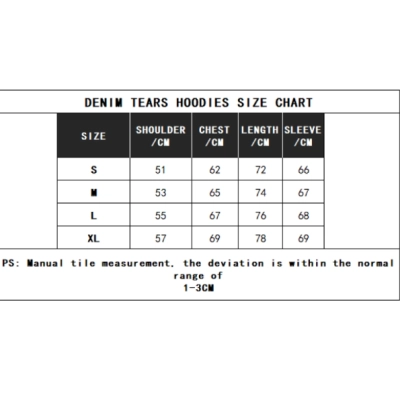 Denim Tears Cotton Wreath Zip Hoodie Red 02