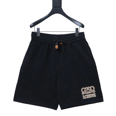 Loewe 26SS Letter Logo Print Shorts Black 01