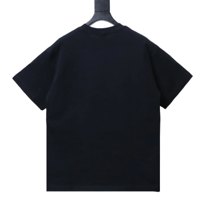 Burberry Classic Logo-Print Crew-Neck T-Shirt Black 02
