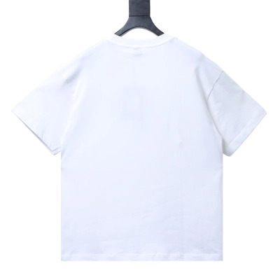 Burberry Classic Logo-Print Crew-Neck T-Shirt White 02