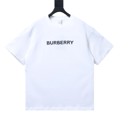 Burberry Classic Logo-Print Crew-Neck T-Shirt White 01