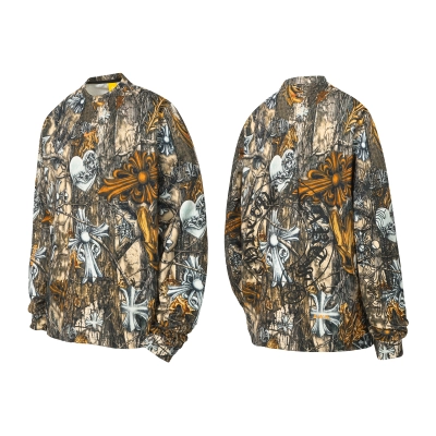 Chrome Hearts x Nike x NOCTA All-Over Print Long-Sleeve T-Shirt 2 01
