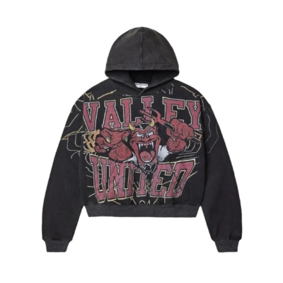 Vale Forever Valley Mascot Pullover Hoodie Black 02