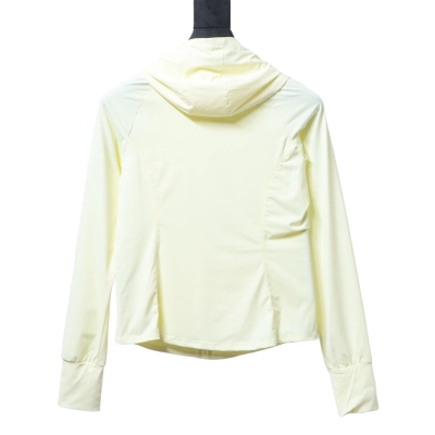 ALO Women's Lightweight Slim-Fit Outdoor Sun-Protection Jacket Yellow 02