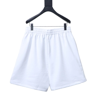 Balenciaga SS26 Glossy Double-Layer Pleated Tape Shorts 02